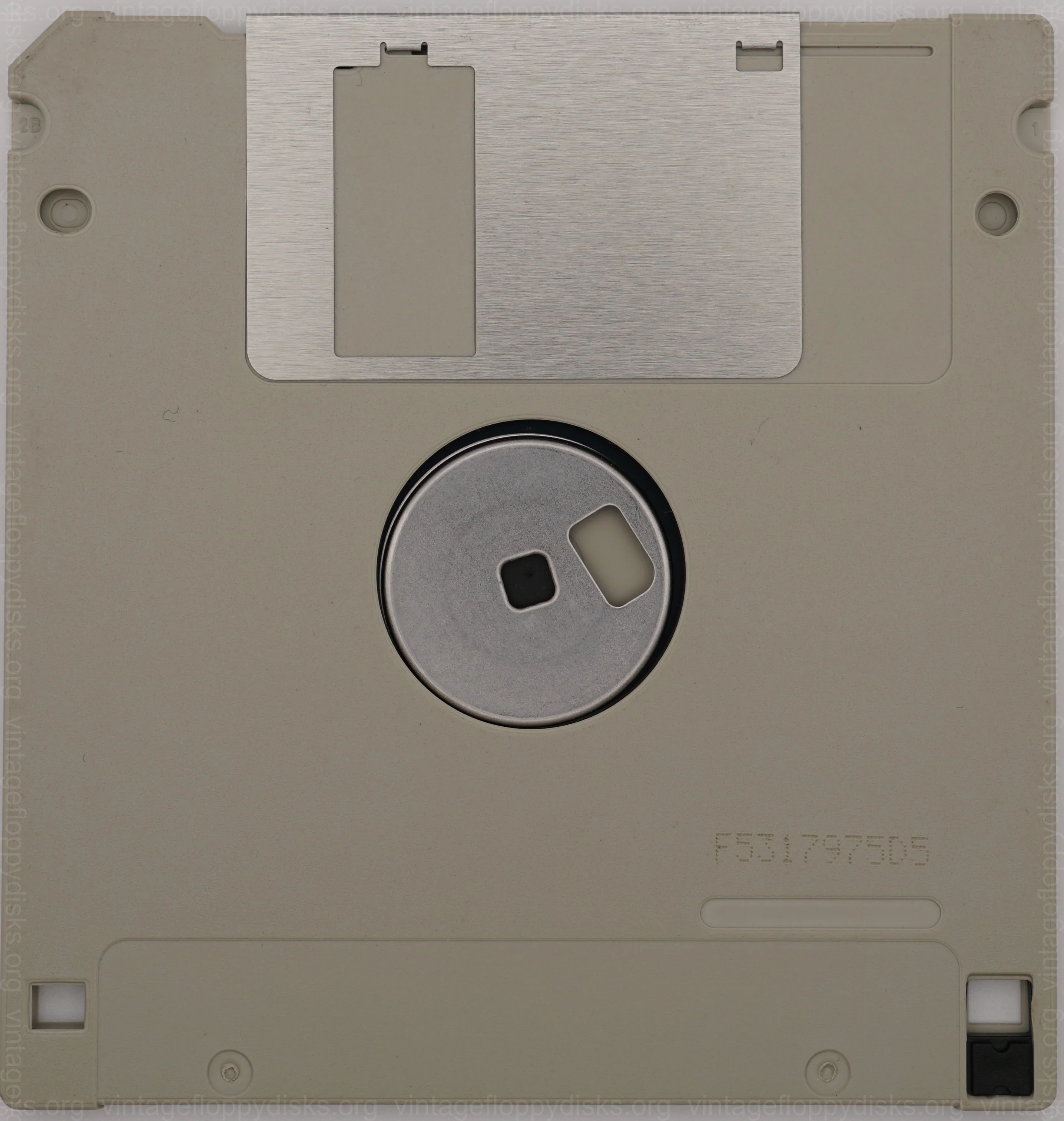 Disk XX-35-0017-001 - Back