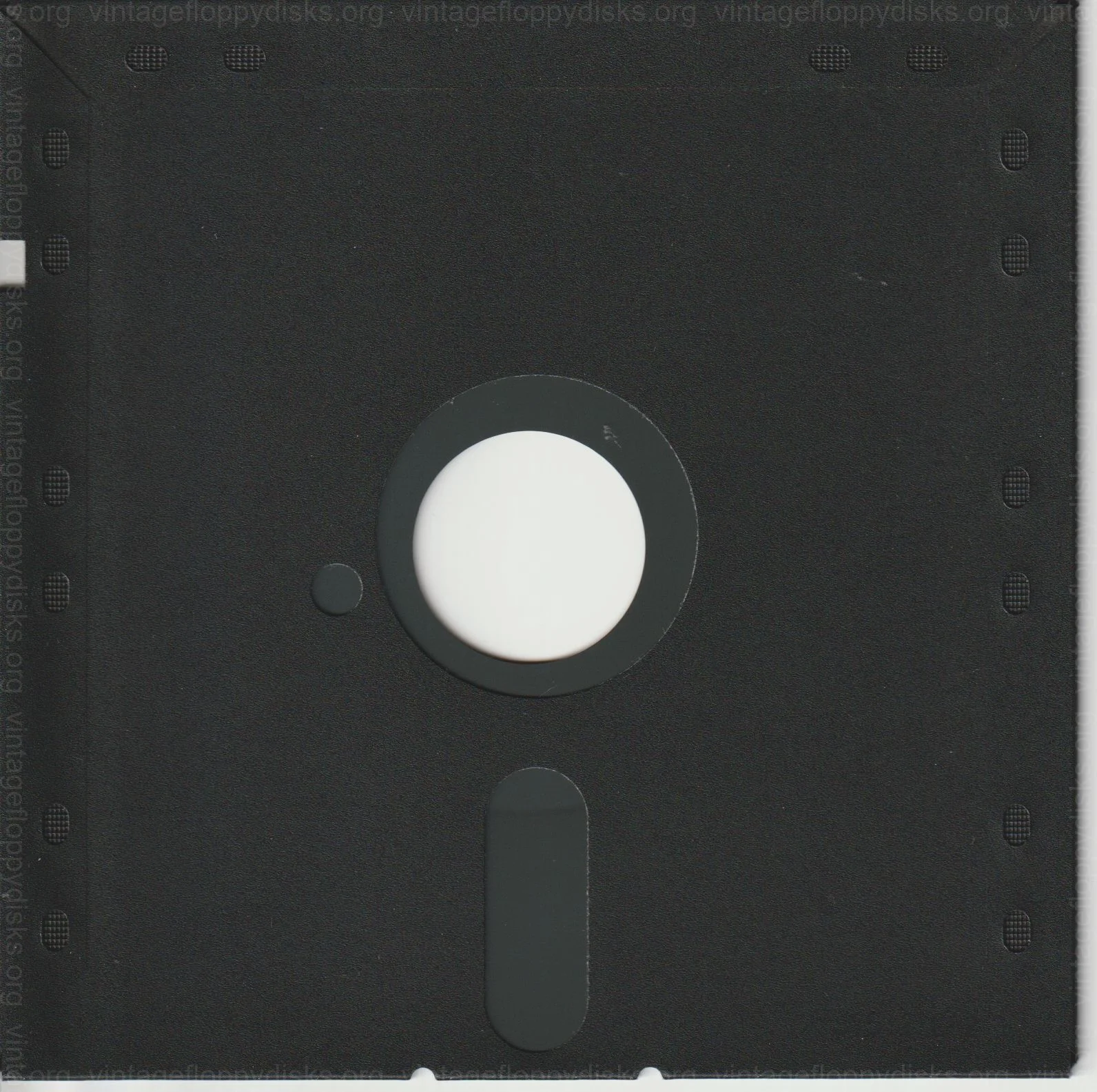 a vintage software disk from DFI. Software title: DFI MG-150 Software Diskette Ver. 2.00 - Back