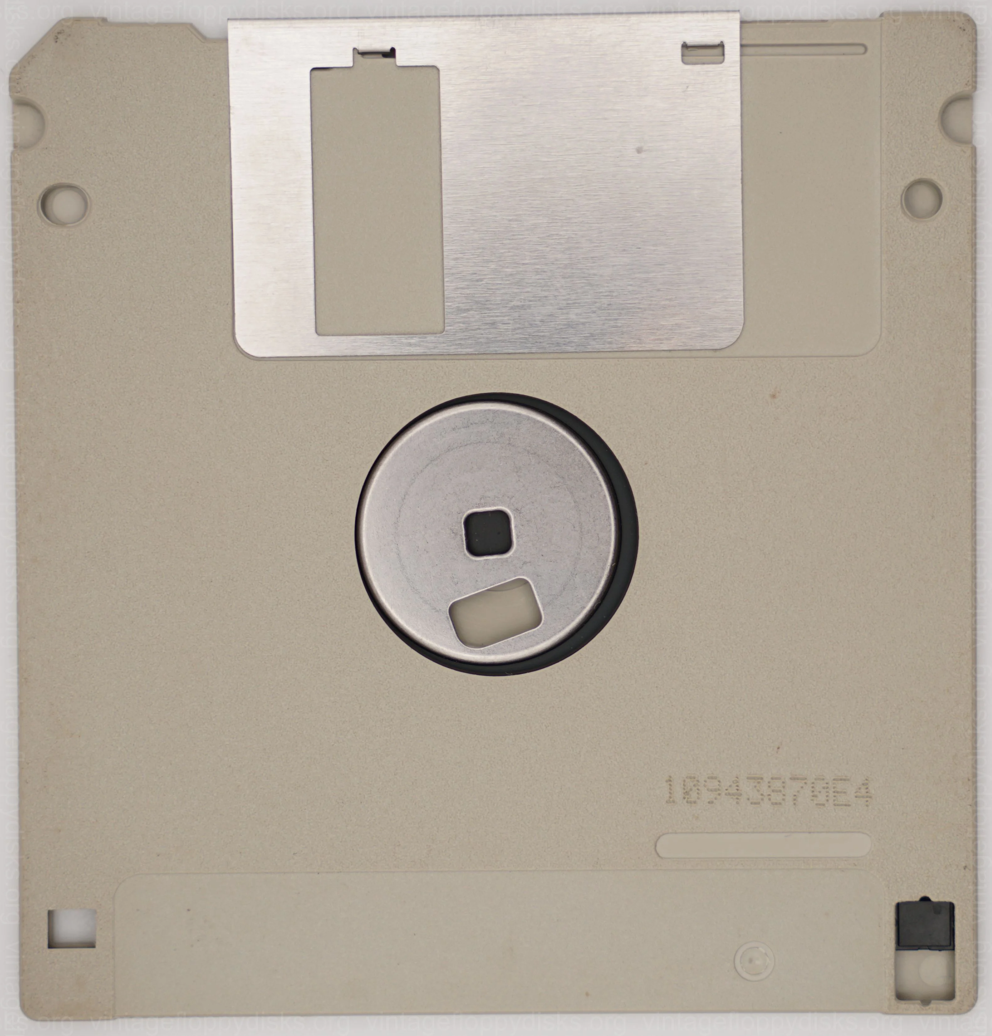 Disk XX-35-0007-001 - Back