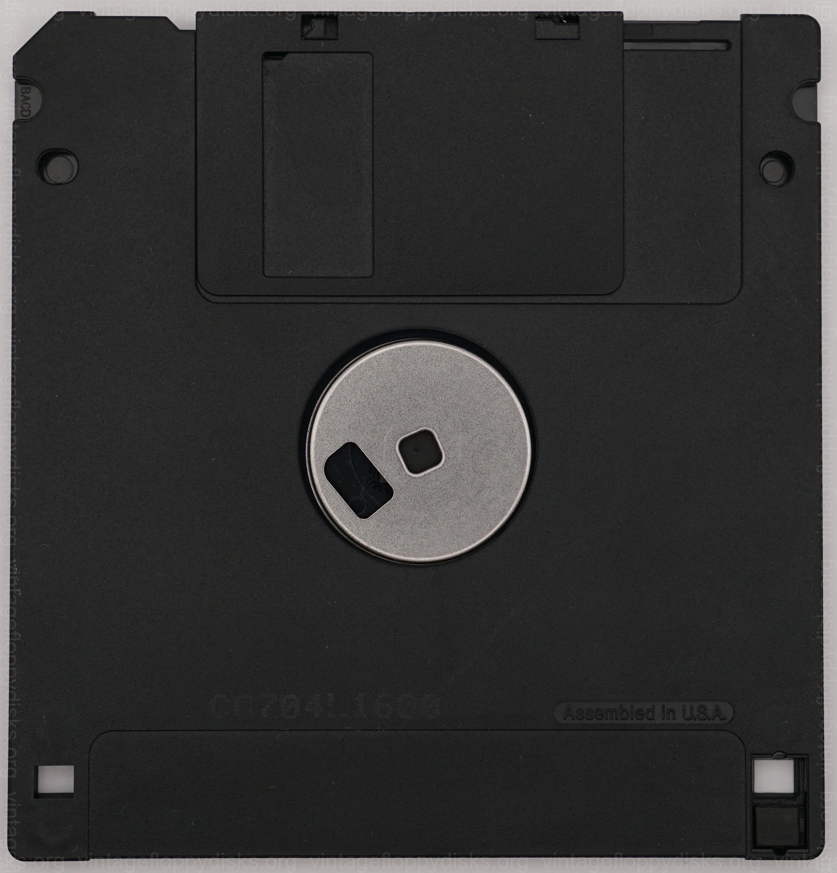 Disk T1-35-0007-001 - Back