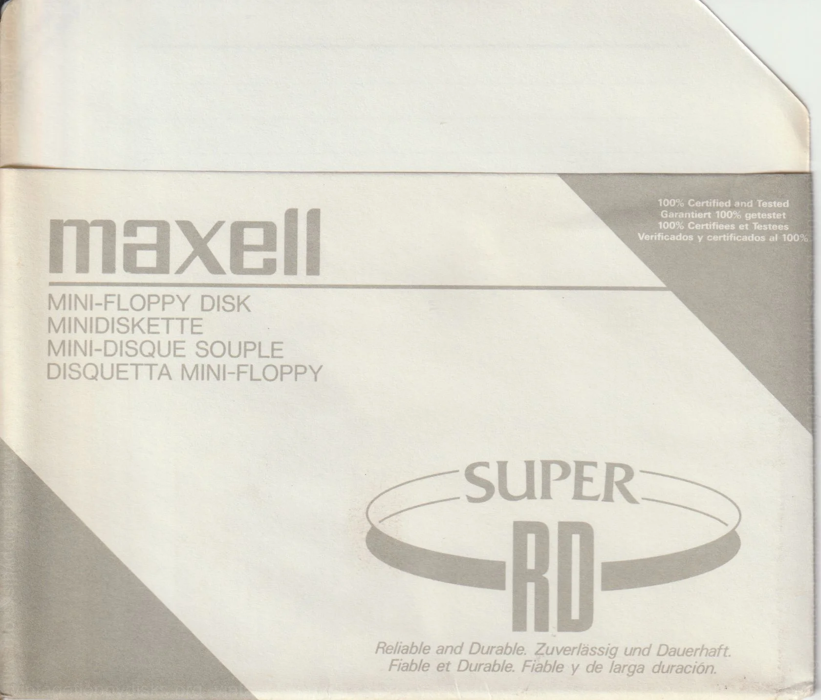 Sleeve M1-525-001 - Front