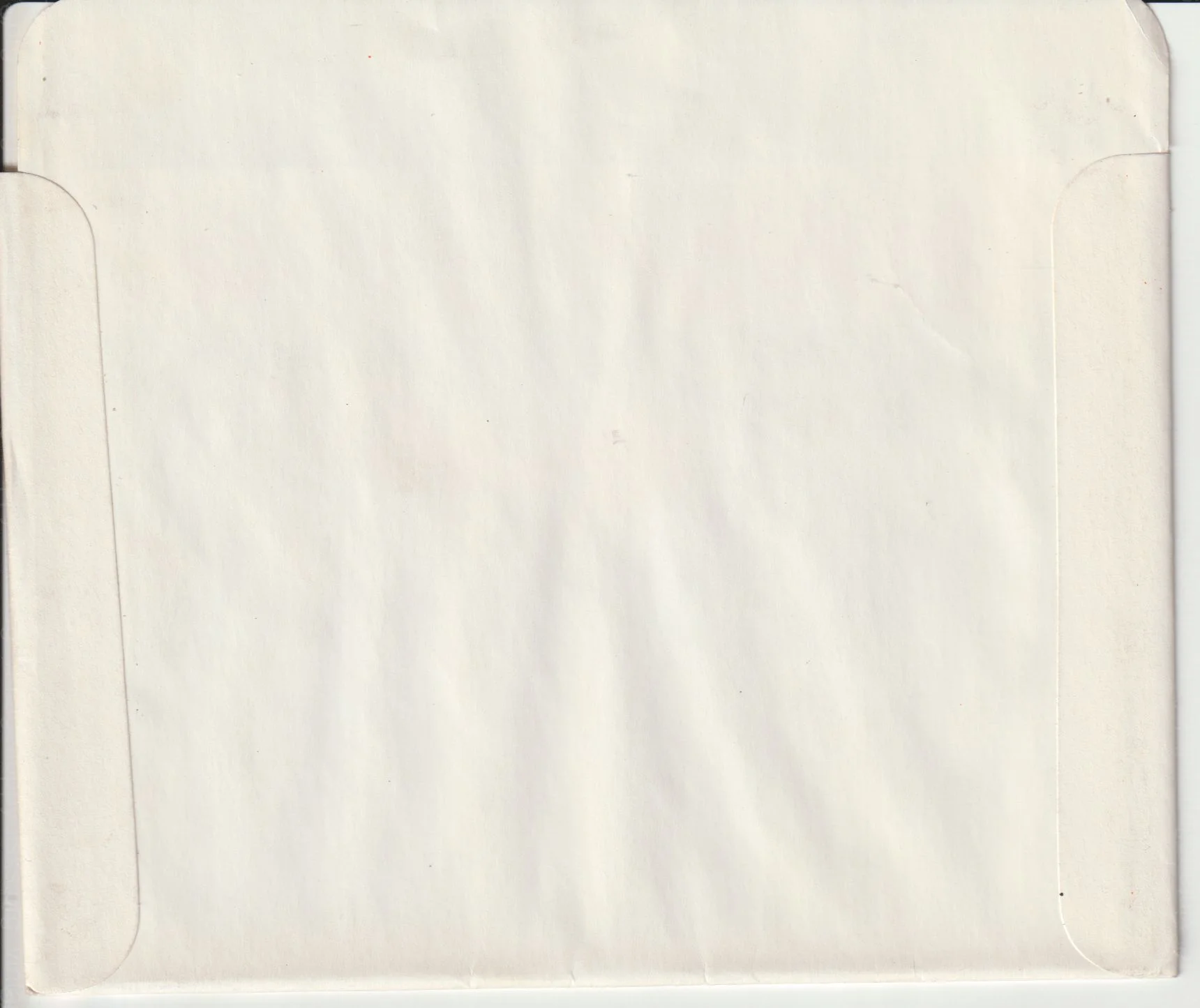 a vintage floppy disk sleeve from Micronetwork. Cat. no.: M19-525-001 - Back